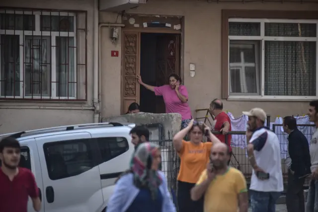 İstanbul'daki deprem