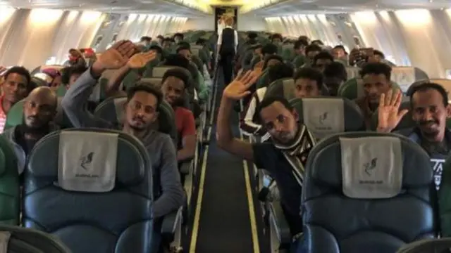 Muhaajiriinta gaaray Rwanda