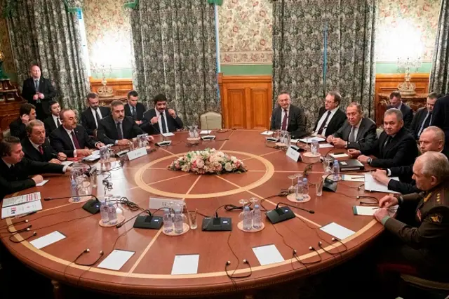 Moskova'da Libya toplantısı