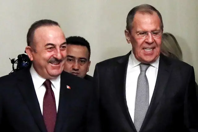 Çavuşoğlu ve Lavrov