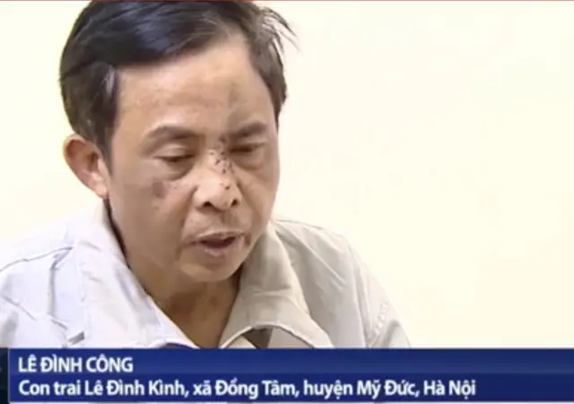 VTV chạy phóng sự ngày 13/1 đưa hình ảnh và lời nói của một số người bị bắt.
