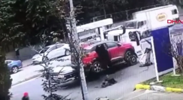 85 yaşındaki Leyla Çetinkol'un çekiciden düşüşü