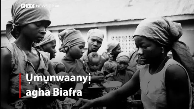 Ihe ụmụnwaanyị gabigara n'oge agha Biafra