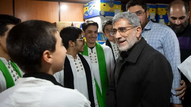 اسماعیل قاآنی فرمانده نیروی قدس سپاه