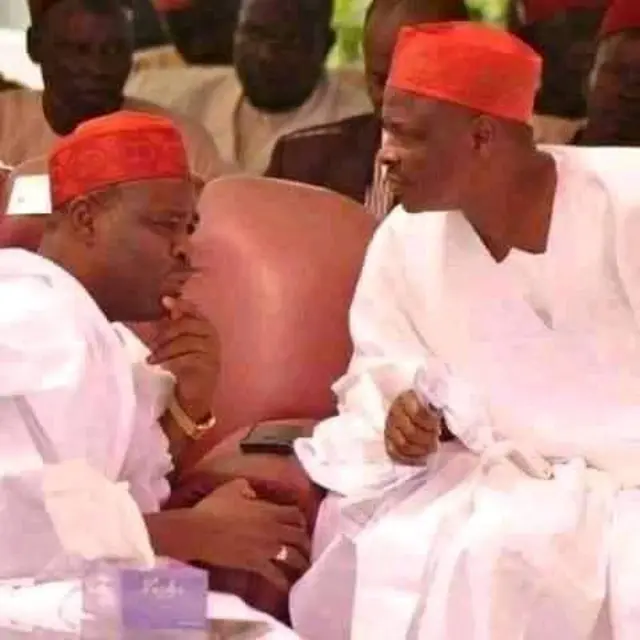 Rabiu Sulaiman Bichi tare da Kwankwaso