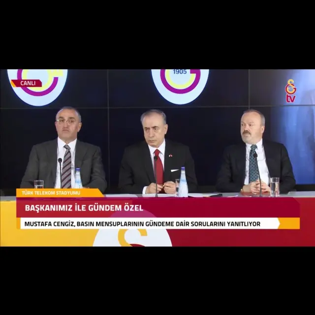 Galatasaray Başkanı Mustafa Cengiz
