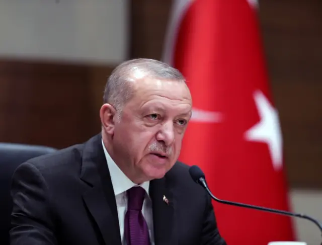 الرئيس التركي رجب طيب اردوغان