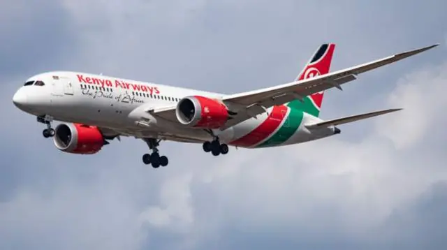Jirgin Kenya Airways