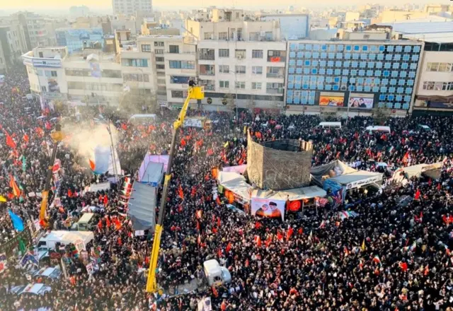 An yi jana'izar Soleimani