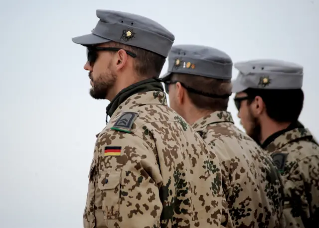 Almanya'nın Erbil'deki askerleri