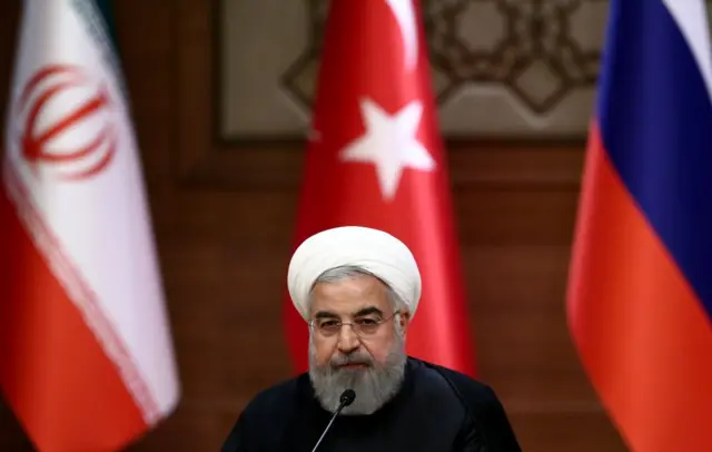 ইরানের প্রেসিডেন্ট হাসান রুহানি