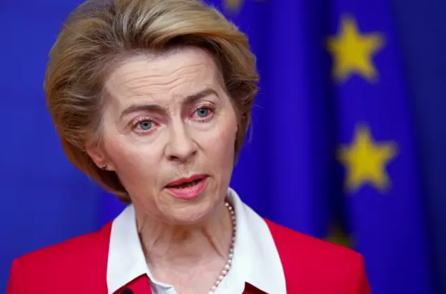 Avrupa Komisyonu Başkanı Ursula von der Leyen