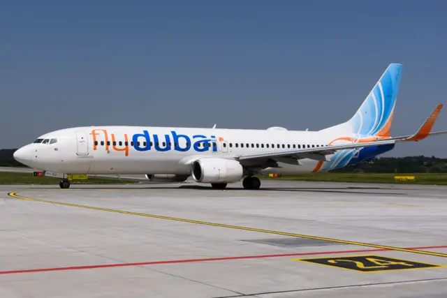 flydubai uçağı