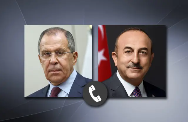 sergey lavrov, mevlüt çavuşoğlu, türkiyə, rusiya, azərbaycan, qarabağ, ermənistan, döyüş