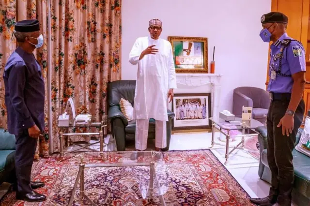 Buhari and IG of police