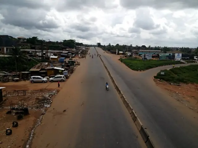 Benin-Ore road