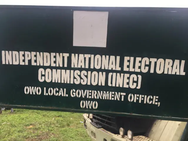 INEC signboard