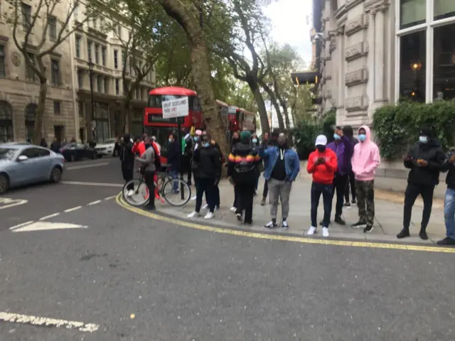 Protesters for London