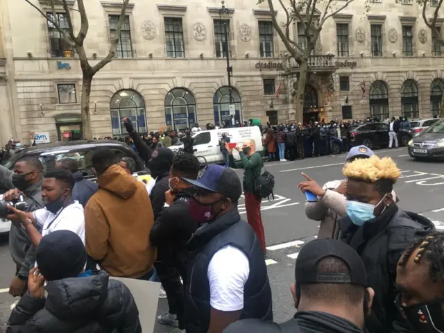 Protesters for London