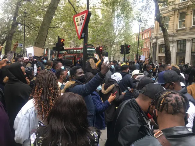 Protesters for London