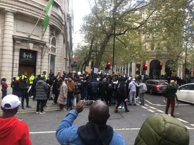 Protesters for London