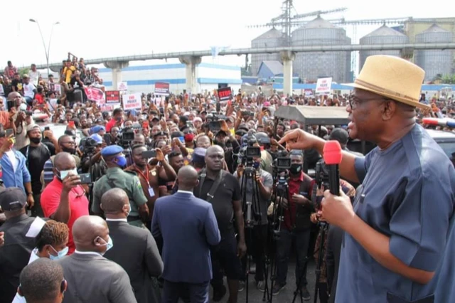 Rivers State Governor Nyesom Wike call for Police Reform
