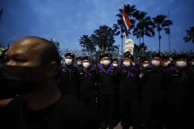 ภาพการชุมนุม