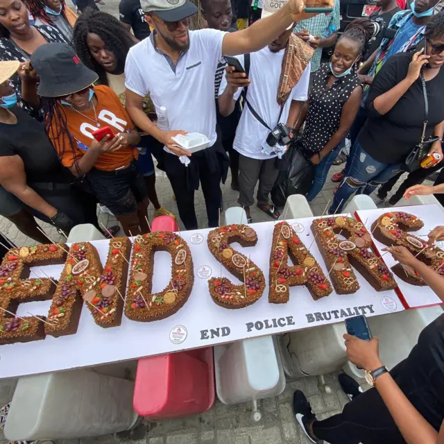 ENDSARS cake