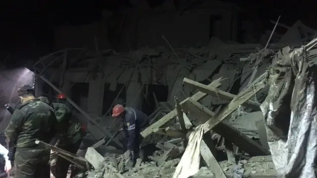 Gəncə, hücum, raket