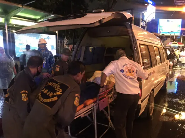 ผู้บาดเจ็บจากเหตุสลายการชุมนุม