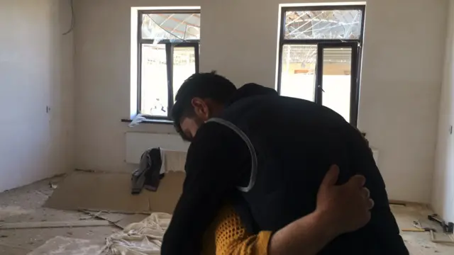 Gəncəyə hücum, raket, cəbhədə döyüşlər