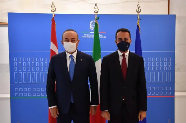 Dışişleri Bakanı Mevlüt Çavuşoğlu ve İtalya Dışişleri Bakanı Luigi Di Maio