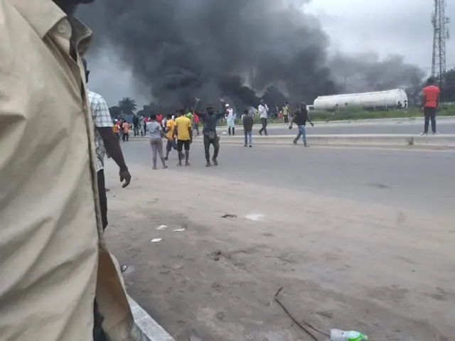 Oyigbo bin dey do EndSars Protest