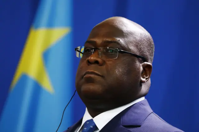 le Président Félix Tshisekedi