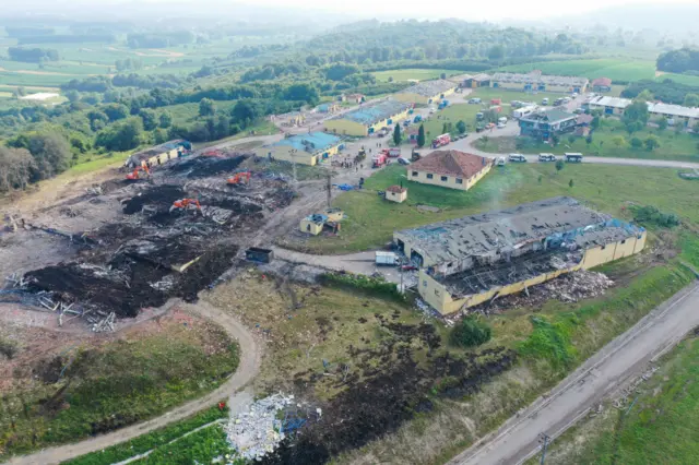 Hendek'teki fabrika