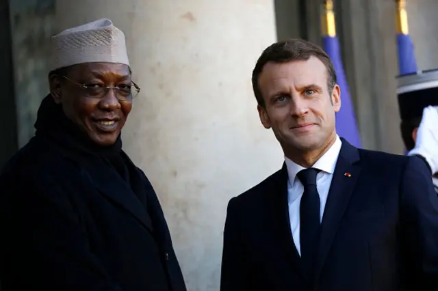 L'avenir de l'Afrique, c'est aussi l'avenir de la France", a déclaré Idriss Deby ce 27 octobre à Brazzaville