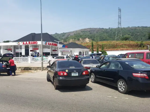 wahalar fetur a Abuja