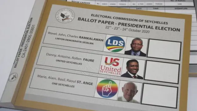 Wavel Ramkalawan ji pasenti 54.9% merie Danny Faure nwetere vootu 43.5%
