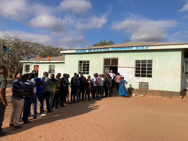 Hali ilivyo katika baadhi ya maeneo ya kupigia kura