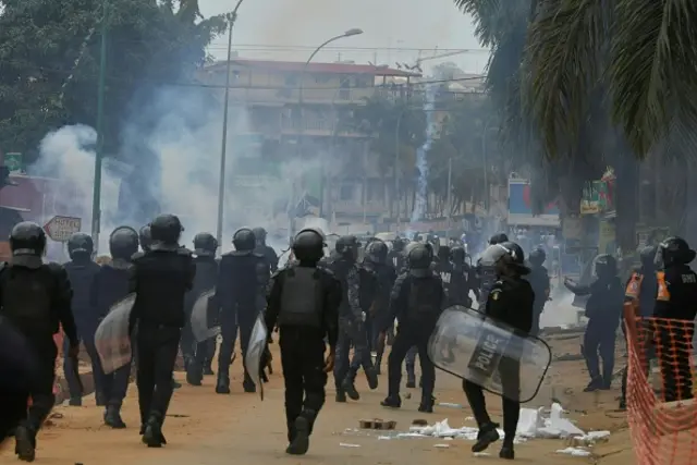 35 000 forces de défense et de sécurité ont été déployées en Côte d'Ivoire pour sécuriser les éléctions dans le cadre de l'opération "barissement de l'éléphant"