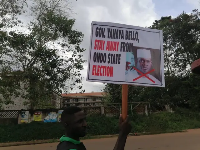 Youths dey march for Akure
