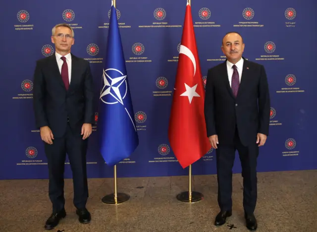 Stoltenberg ve Çavuşoğlu