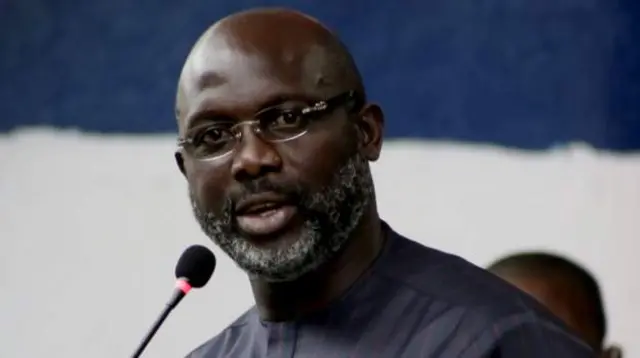 George Weah rais wa Liberia