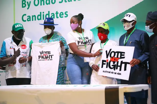 Akeredolu, Eyitayo sign peace accord