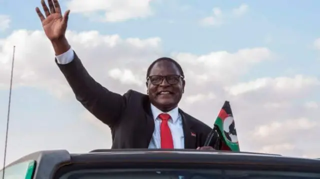 Rais wa Malawi Lazarus Chakwera