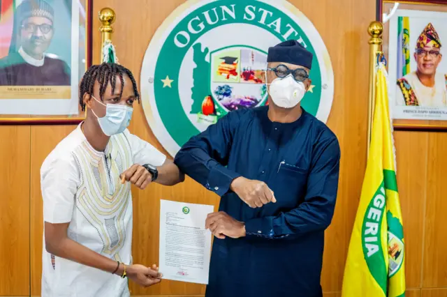 Laycon na gọvanọ Ogun steeti