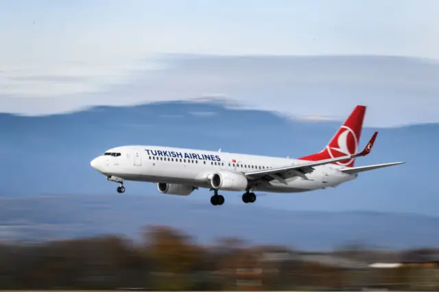 THY uçağı