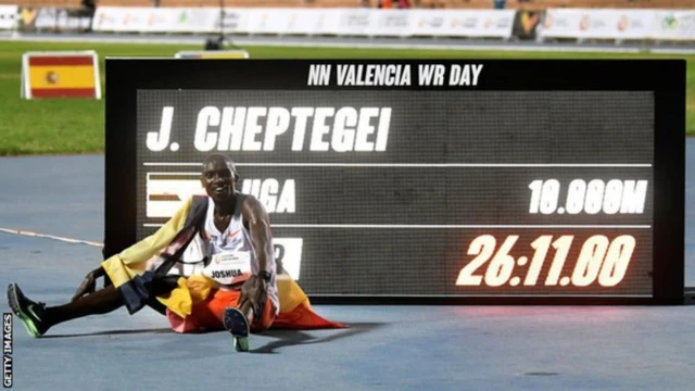 Cheptegei sasa anashikilia rekodi nne za dunia