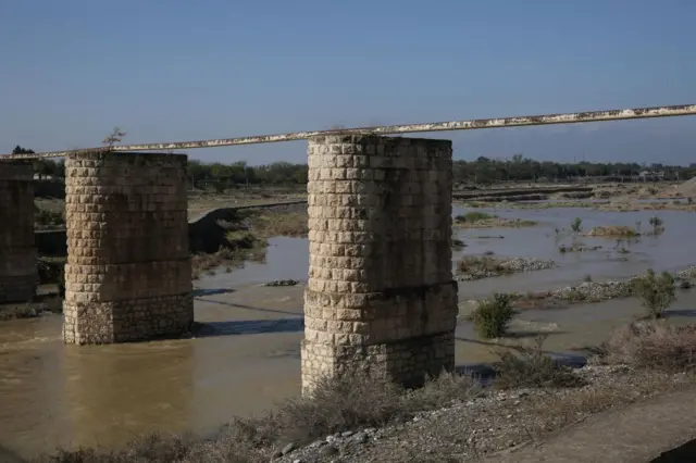 Tərtər çayıında suyun verilişi yenidən bərpa olunub