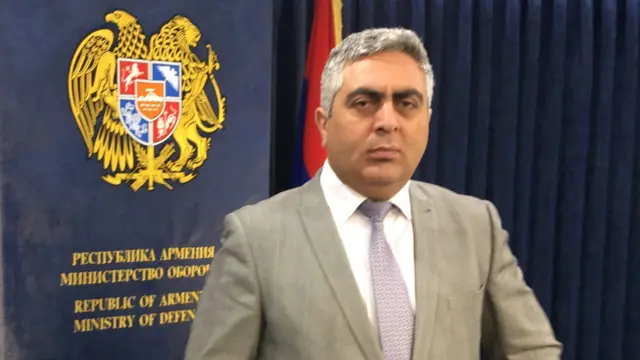 Ermənistan Müdafiə Nazirliyinin nümayəndəsi Artsrun Hovannisyan